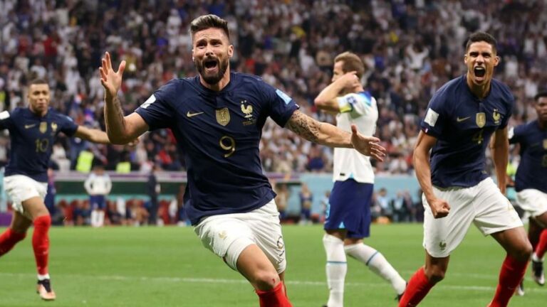 Engeland uitgeschakeld op het WK na 2-1 verlies tegen Frankrijk