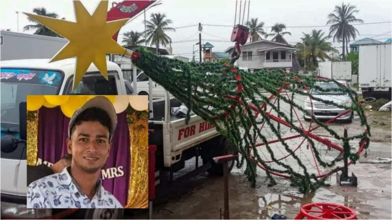 Man in Guyana omgekomen na elektrische schokken tijdens opzetten kerstboom