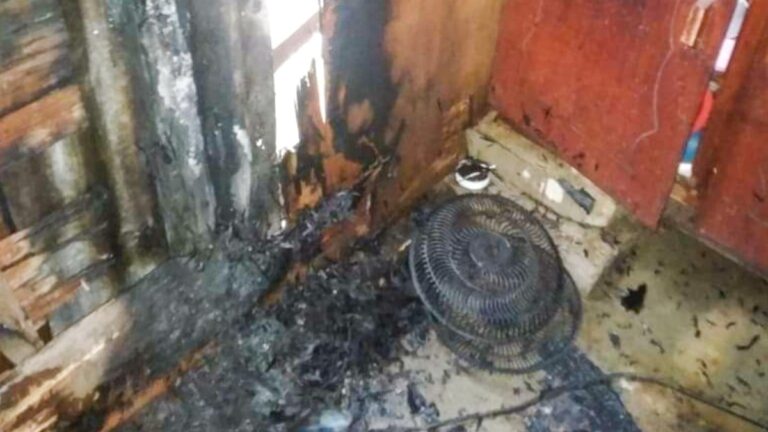 Overhitte ventilator zorgt voor brand in slaapkamer