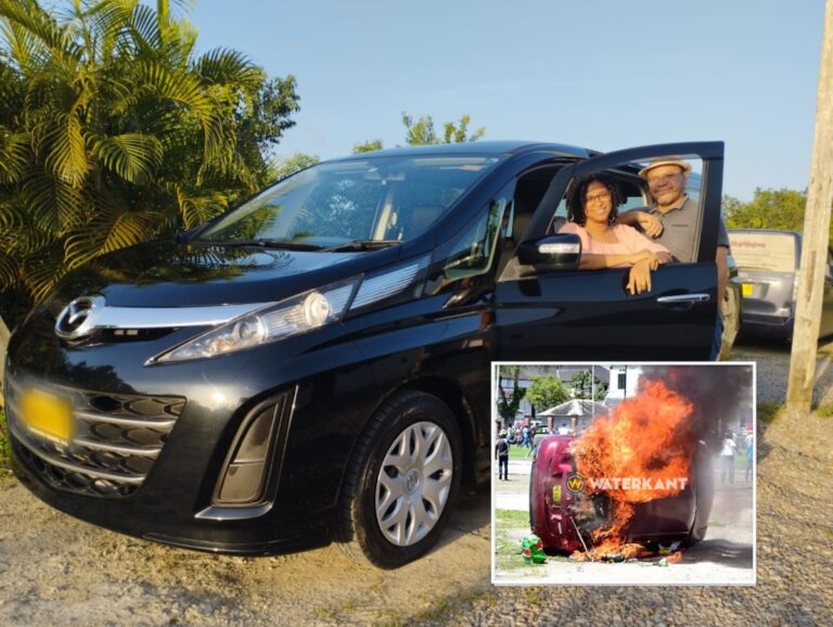 Journalist en echtgenote halen nieuwe auto op