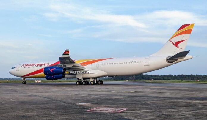 'Nieuwe' SLM Airbus voor Mid-Atlantische route aangekomen in Suriname