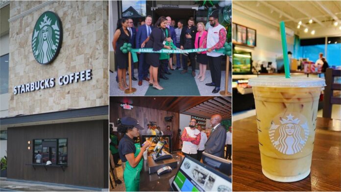 Starbucks opent eerste vestiging in Guyana