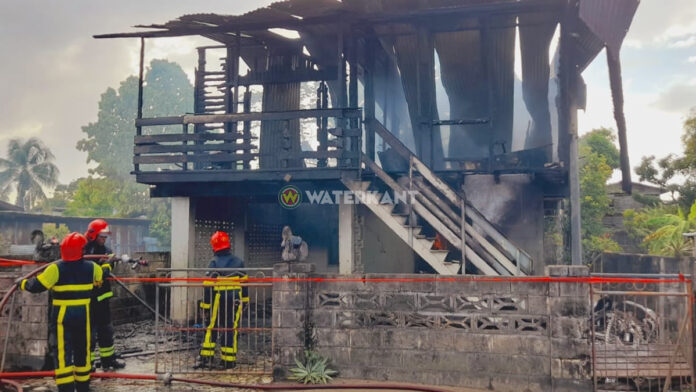 Bewoonster kon haar kinderen gauw in veiligheid brengen tijdens brand