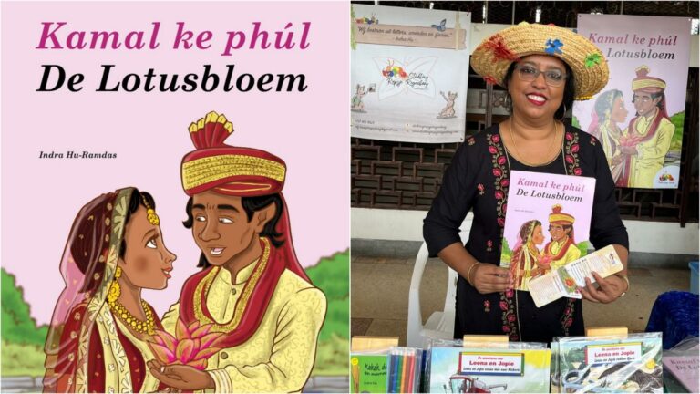 Indra Hu-Ramdas brengt ‘Kamal ke phúl’ Sarnami-Nederlands sprookjesboek uit
