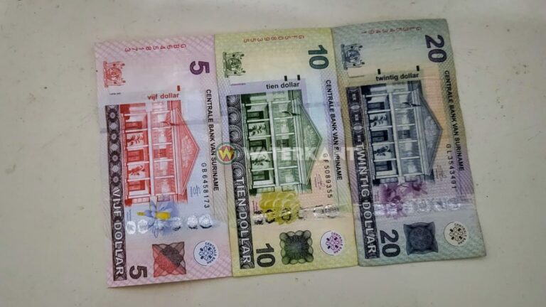 SRD geld Suriname