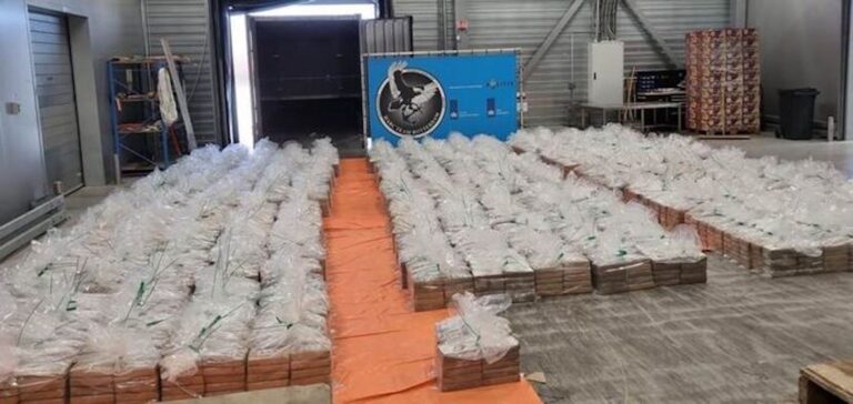 Grootste drugsvangst ooit in Nederland: 8.064 kg cocaïne onderschept