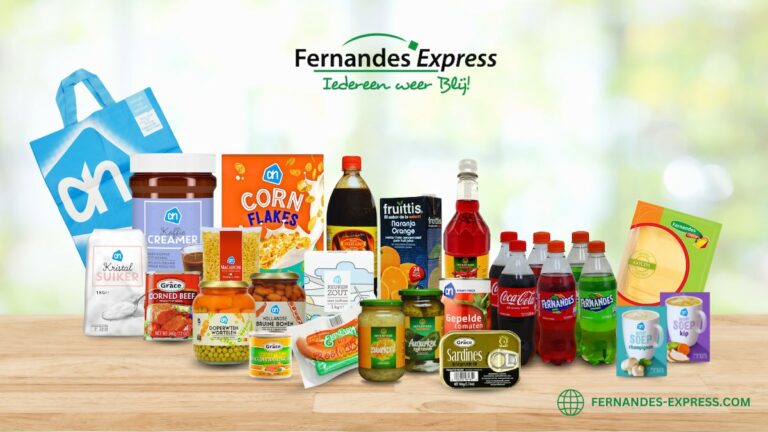 Bestel een Fernandes pakket online voor jouw mensen in Suriname