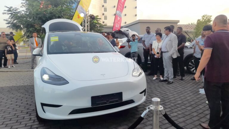 President Suriname voorstander invoerrechten vrij importeren Tesla's