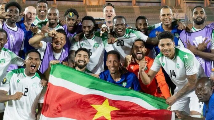 mannen natio Suriname juni 2025