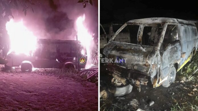 Sloopauto vermoedelijk in brand gestoken