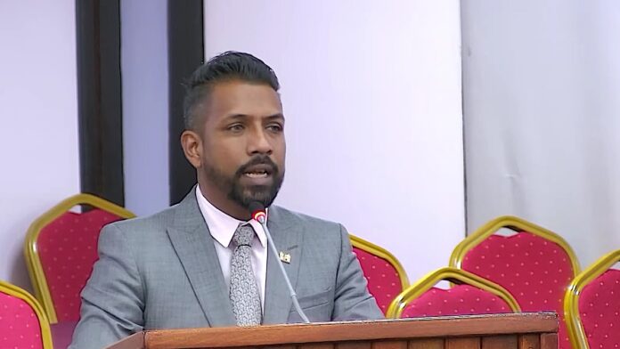 minister Harish Monorath van Justitie en Politie