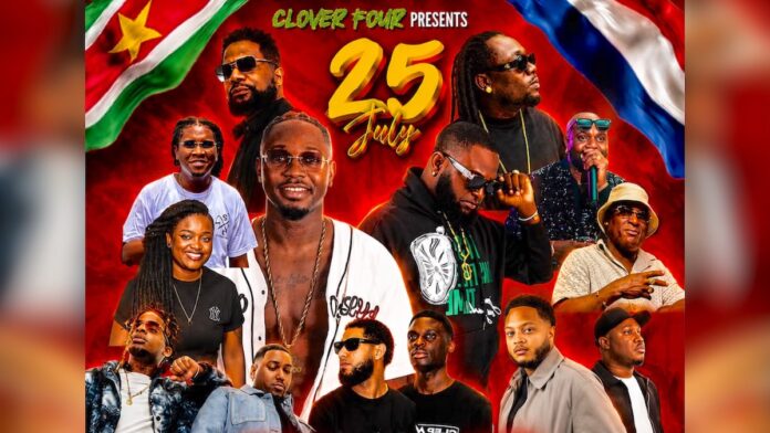 Roots & Rhythm brengt topartiesten uit Suriname en Nederland op 25 juli samen in Amsterdam