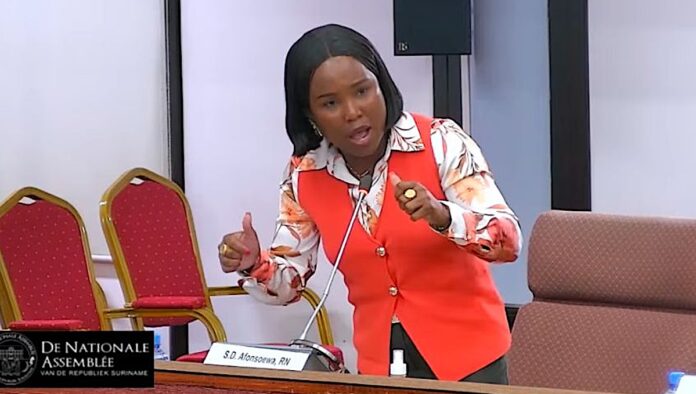 NDP-parlementariër Silvana Afonsoewa