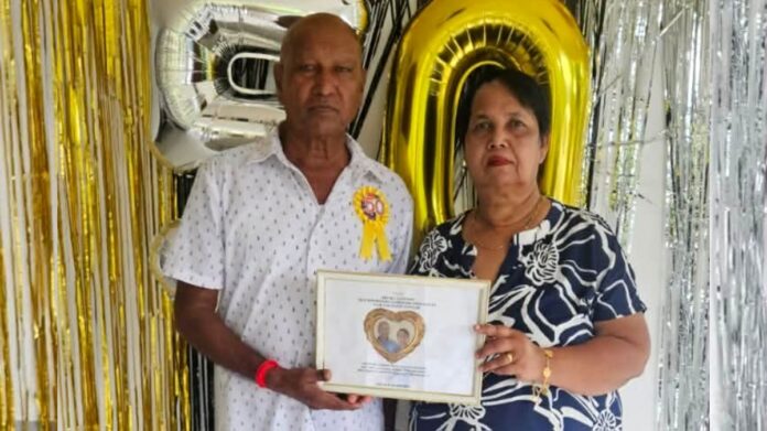 Echtpaar Isrie-Ramanand viert gouden huwelijksjubileum