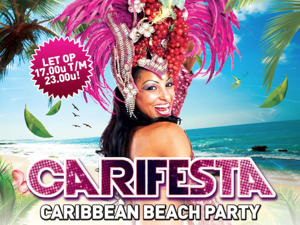 Caribbean Party: 5 juli op Scheveningen