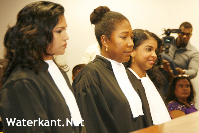 Nieuwe advocaten Hof van Justitie Suriname