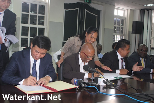 Samenwerking tussen tussen Suriname en China