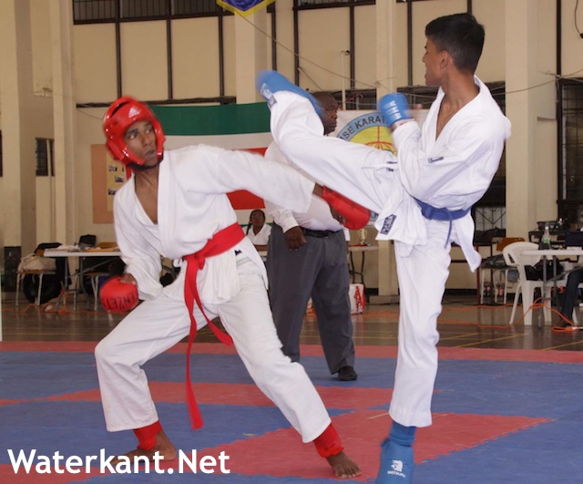Warming-up toernooi Karate-do Associatie Suriname