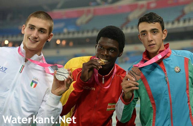 Gouden medaille voor atleet uit Suriname