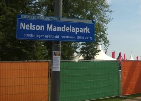 Nieuw Nelson Mandelapark in A’dam onthuld