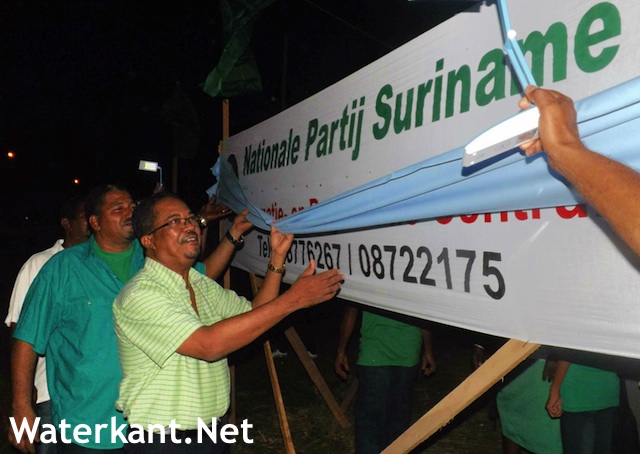 Leider Nationale partij Suriname: aanpakken!