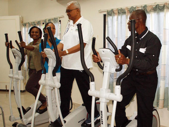 Gezondheidsbeurs van Healthy Lifestyle in Suriname