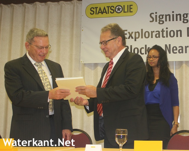Overeenkomst Staatsolie Suriname en Trinidad
