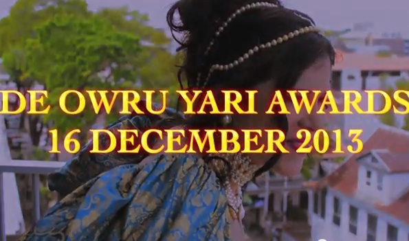 Eerste ‘Owru Yari Awards’ in Suriname uitgereikt