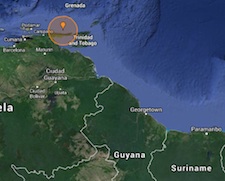 Aardschok in Suriname’s buurland Guyana