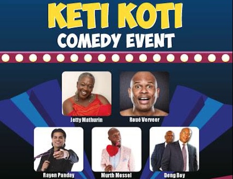 Comedians naar Suriname voor Keti Koti Comedy Event