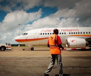 Honderden passagiers Surinam Airways gestrand door orkaan